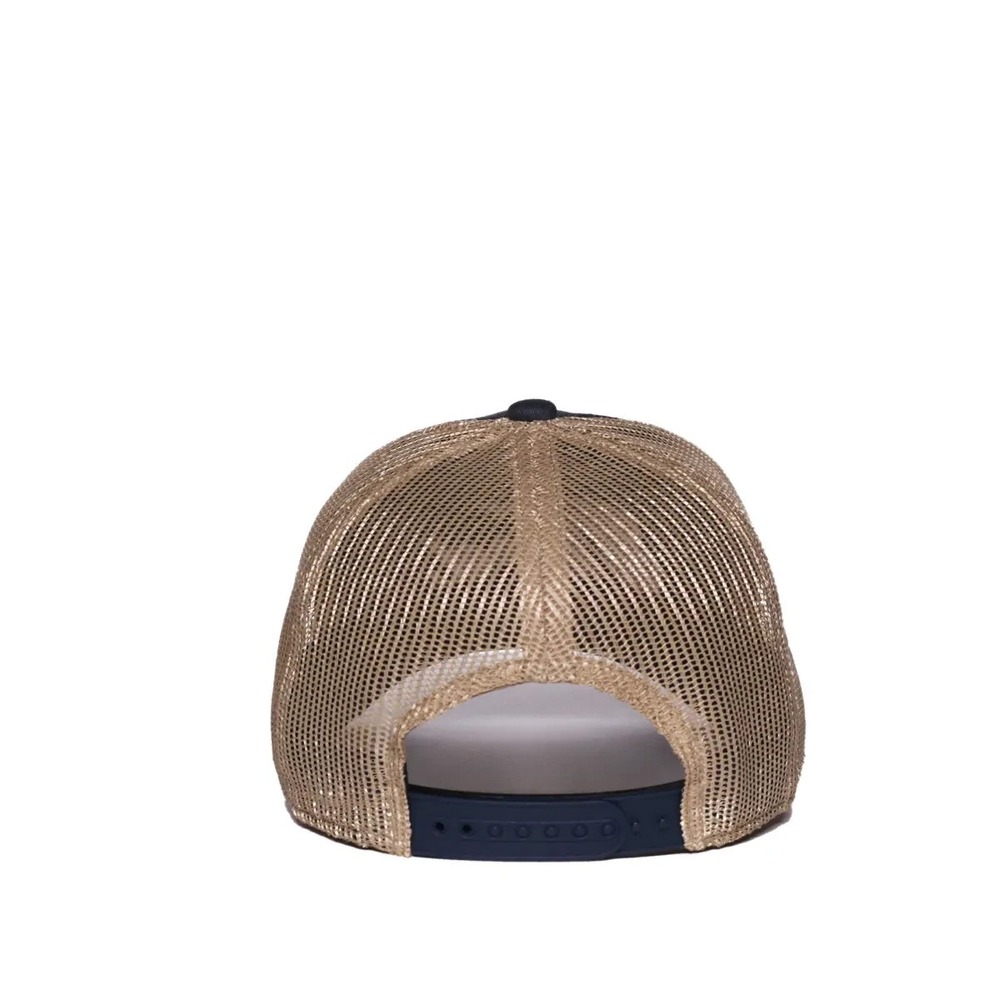 Outdoor Cap Standard Ford Auto Car Frd16a Navy Natural Oatmeal One Size Fits - Picture 5 of 8